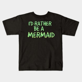 Mermaid t-shirt designs Kids T-Shirt